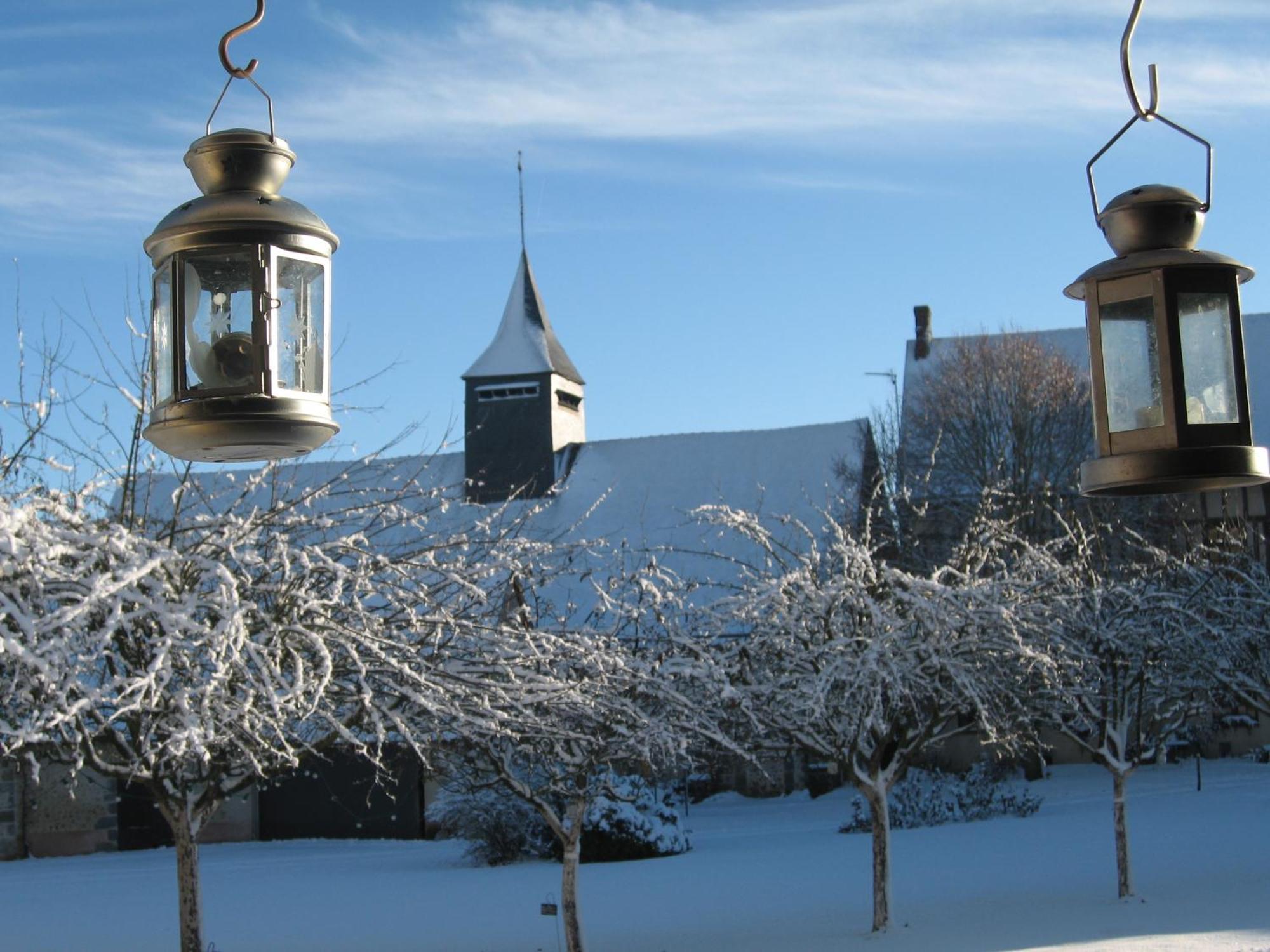 La Ferme Au Colombier Bed & Breakfast Neron ภายนอก รูปภาพ