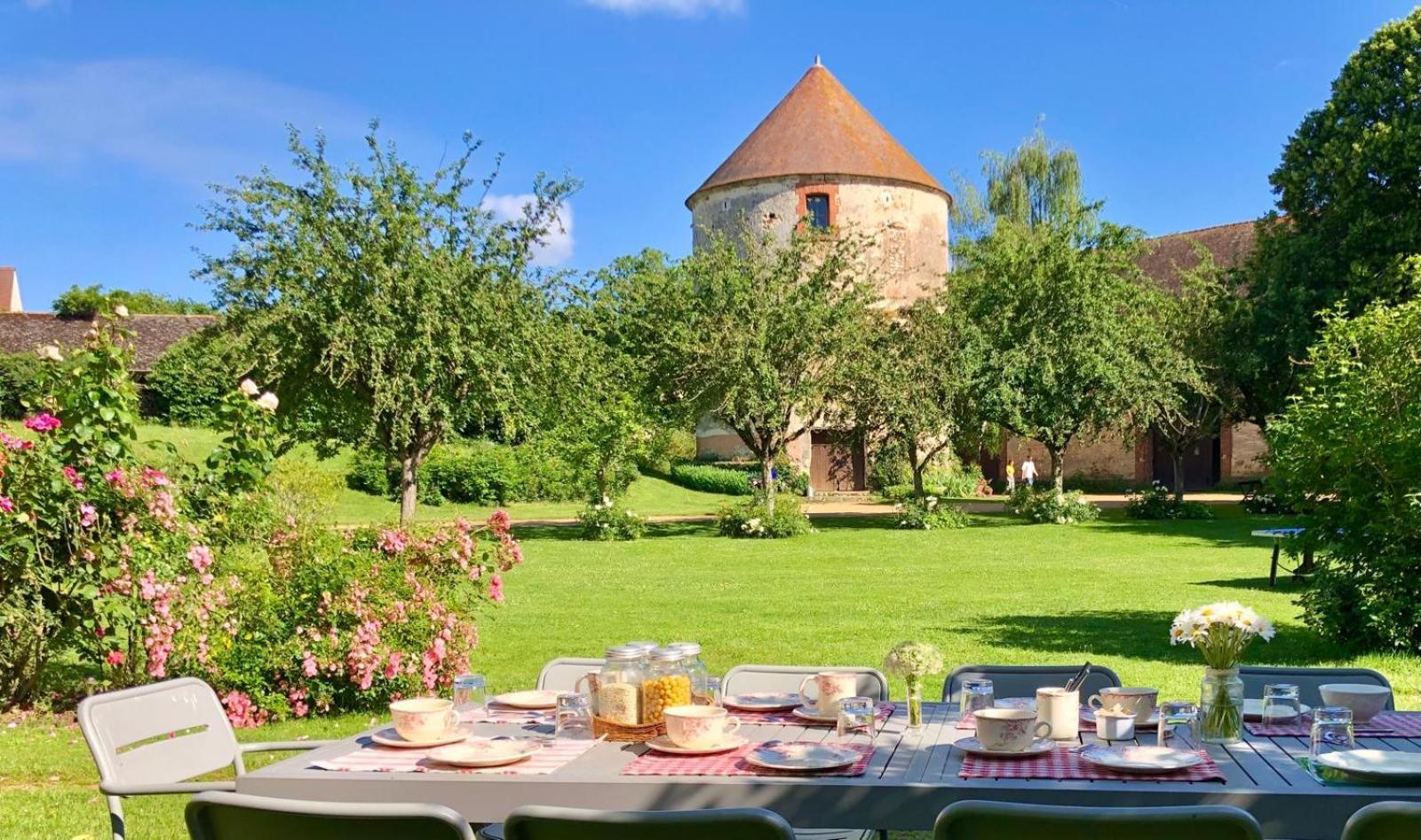 La Ferme Au Colombier Bed & Breakfast Neron ภายนอก รูปภาพ